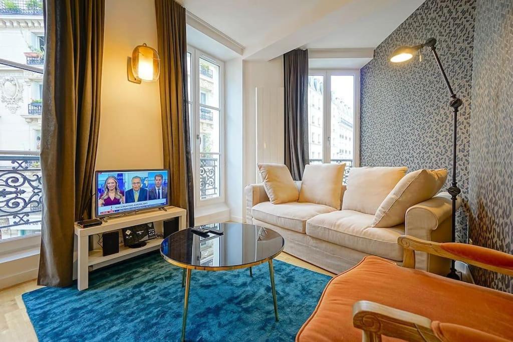 Elegant Appartement Dans Le Marais - Paris 3 Zewnętrze zdjęcie