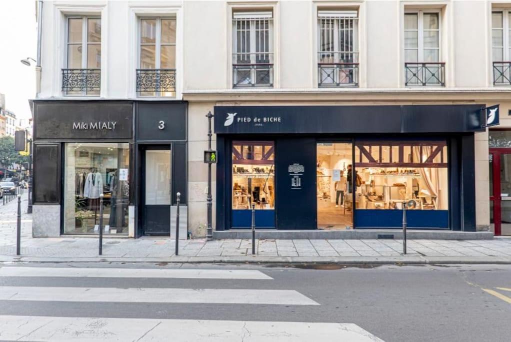 Elegant Appartement Dans Le Marais - Paris 3 Zewnętrze zdjęcie